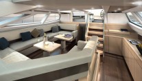 Oyster 885 yacht - Salon
